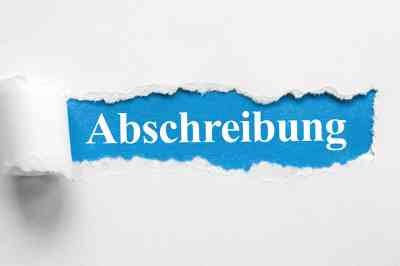 Abschreibung - © Coloures-Pic / stock.adobe.com